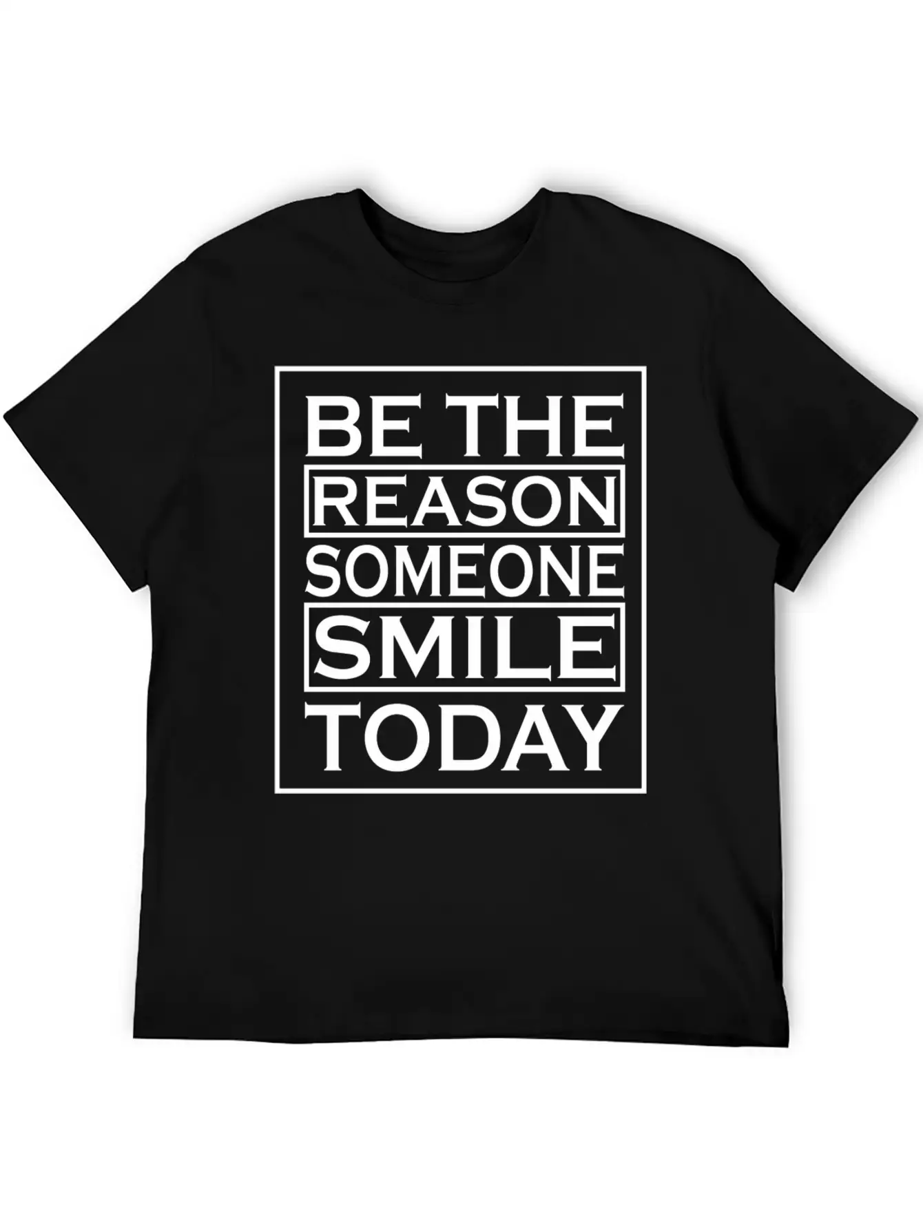 Smile Quote | Smile Related | Typography Breathable Graphic T-Shirt – Perfect For Casual Days