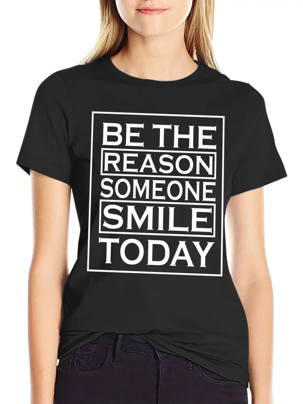 Smile Quote | Smile Related | Typography Breathable Graphic T-Shirt – Perfect For Casual Days