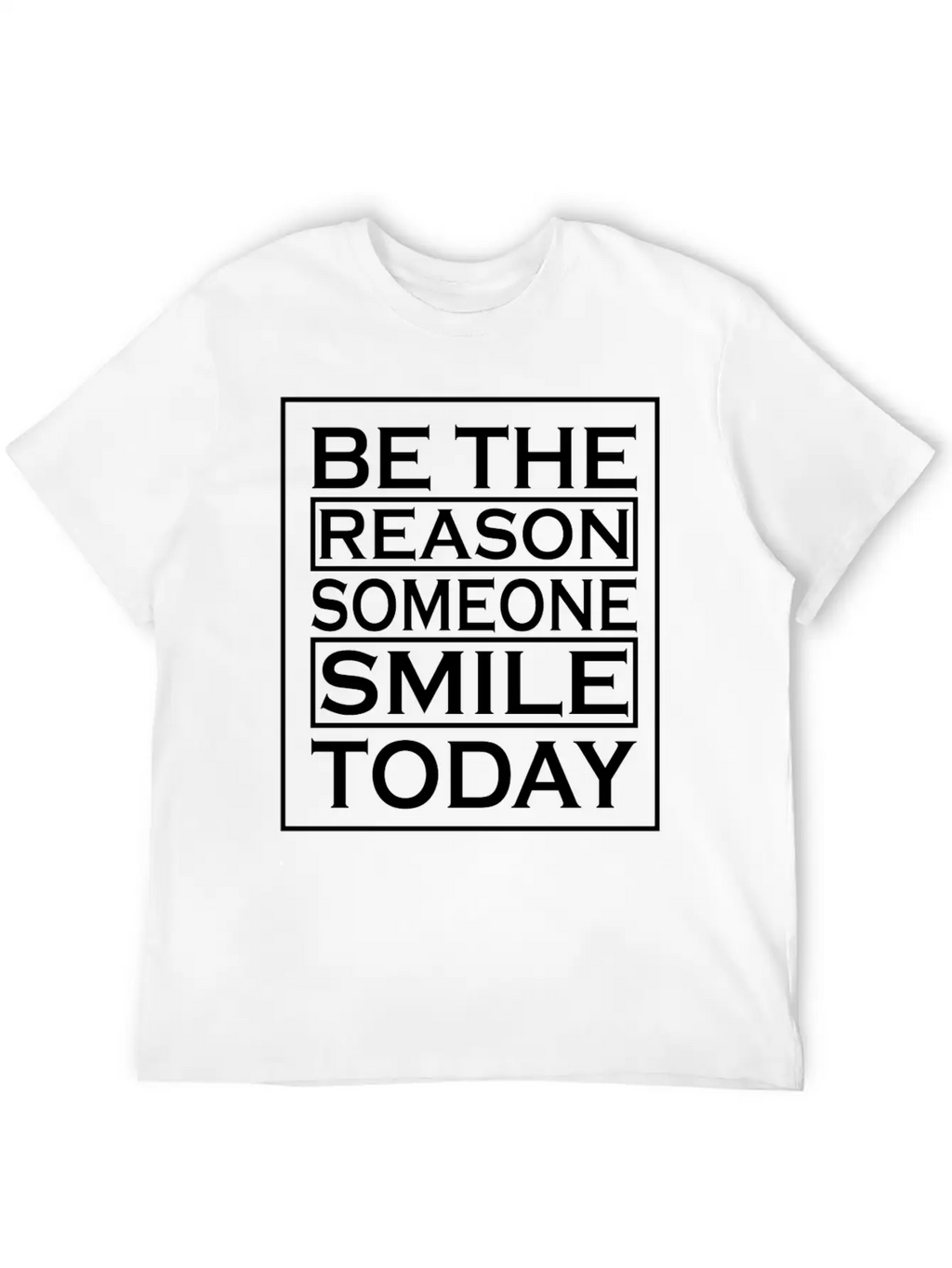 Smile Quote | Smile Related | Typography Breathable Graphic T-Shirt – Perfect For Casual Days