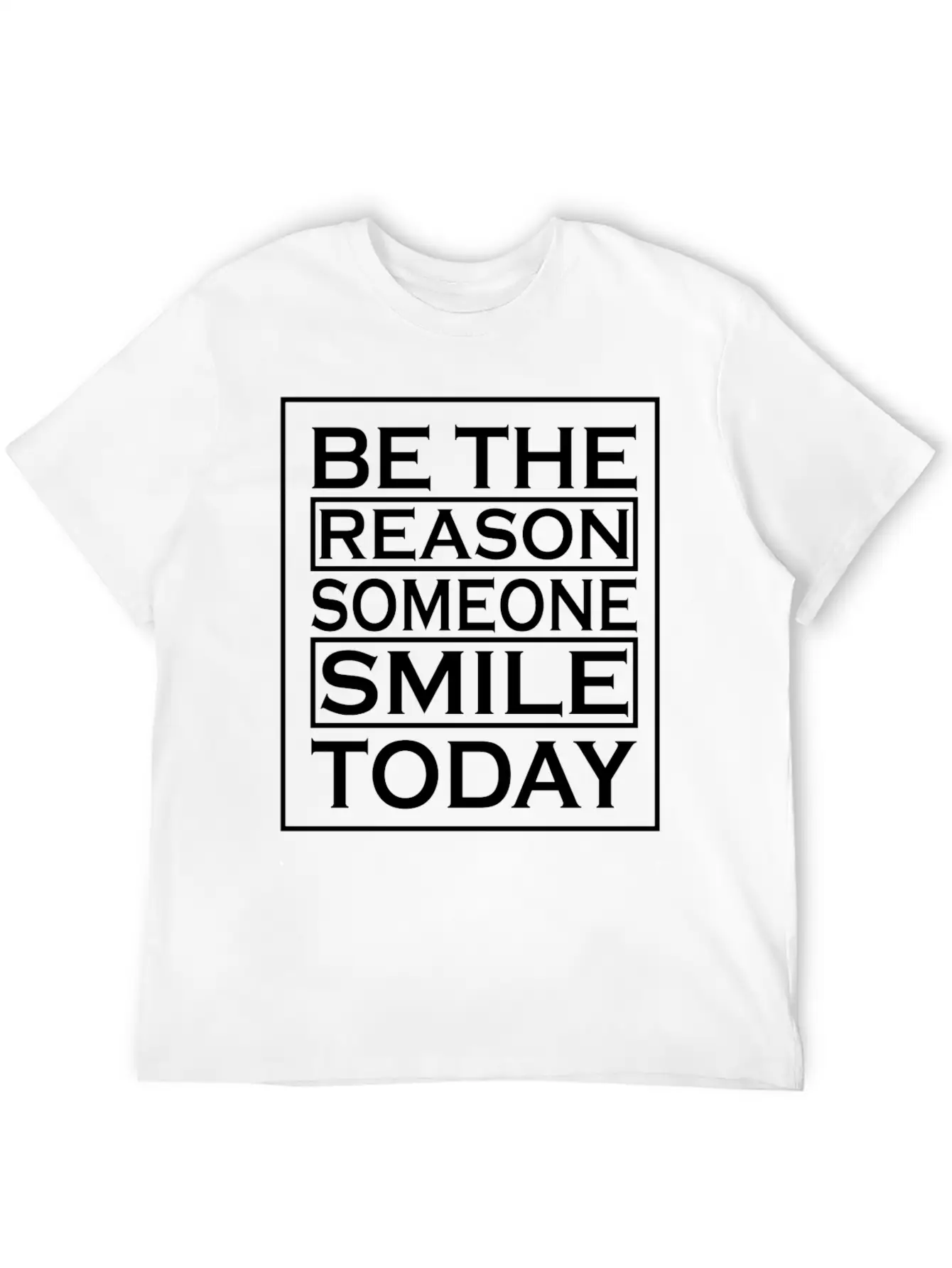 Smile Quote | Smile Related | Typography Breathable Graphic T-Shirt – Perfect For Casual Days