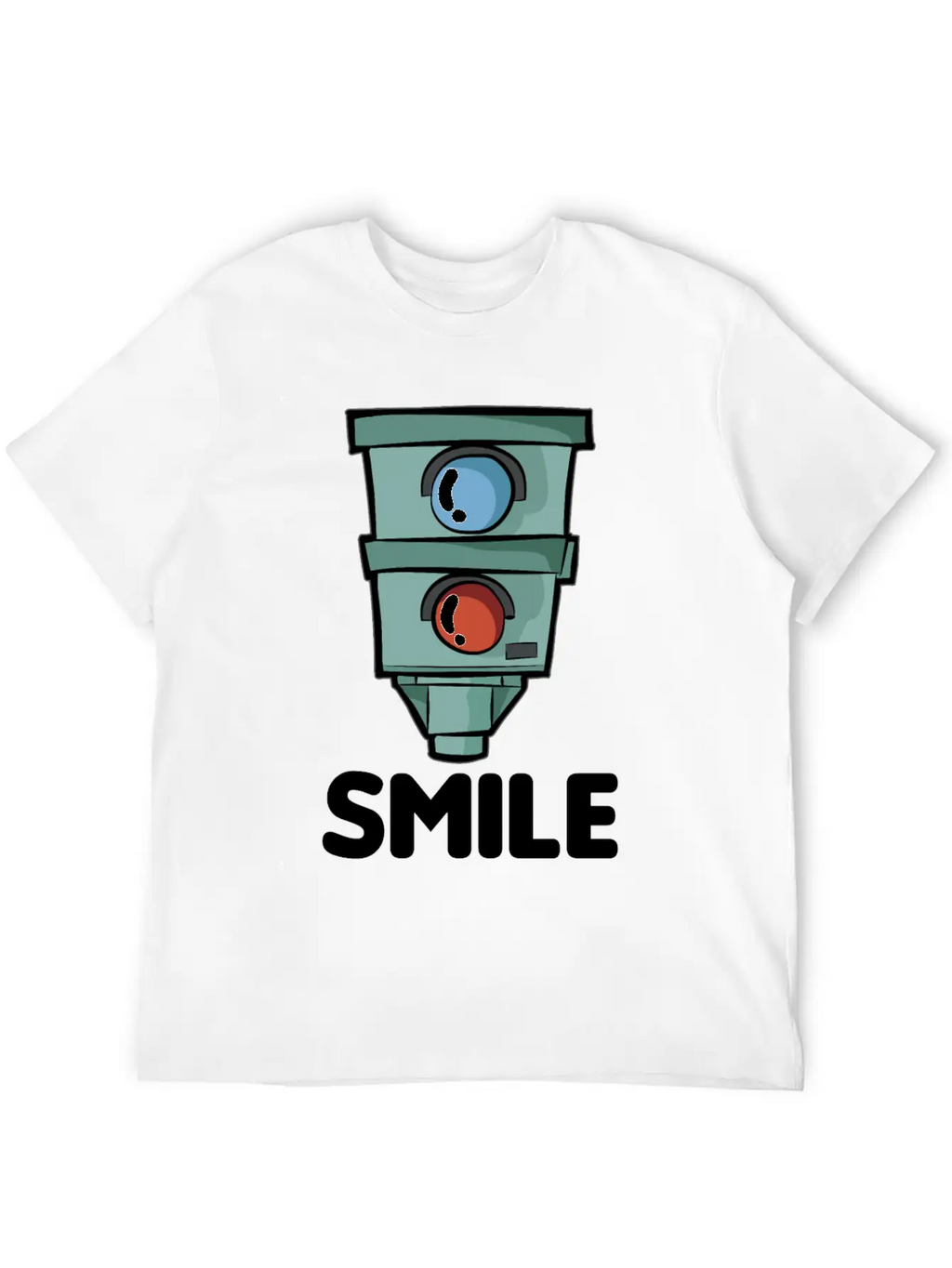 SMILE Speed Camera Speeding Speed Merchant Relaxed Everyday Tee – Lightweight And Durable Cotton