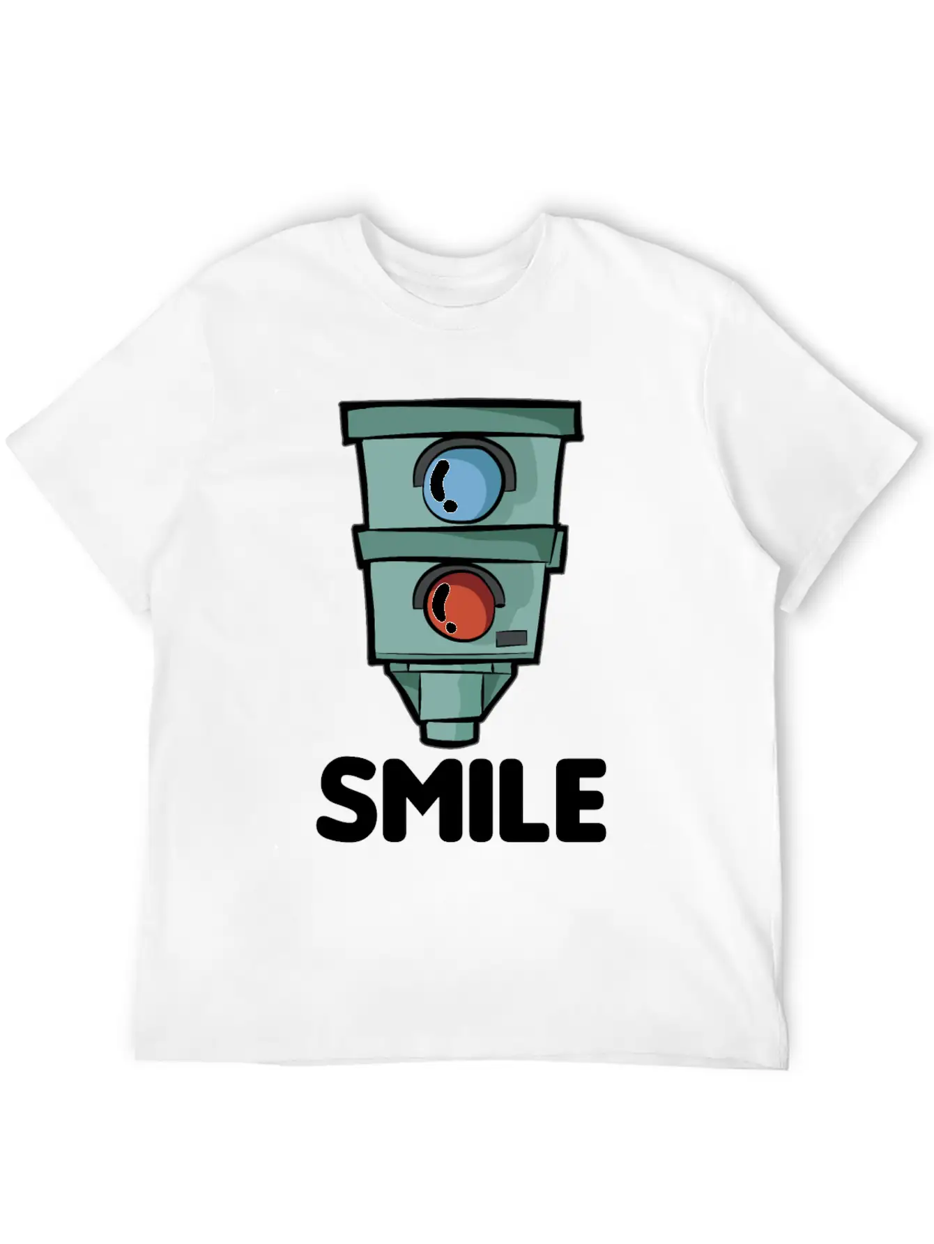 SMILE Speed Camera Speeding Speed Merchant Relaxed Everyday Tee – Lightweight And Durable Cotton