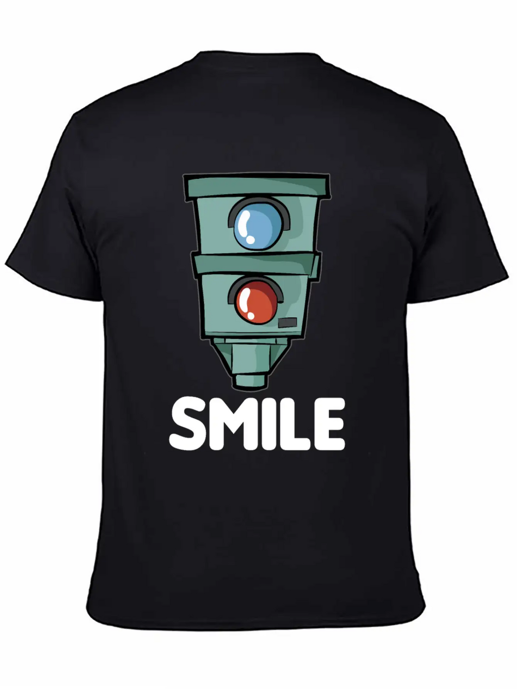 SMILE Speed Camera Speeding Speed Merchant Relaxed Everyday Tee – Lightweight And Durable Cotton