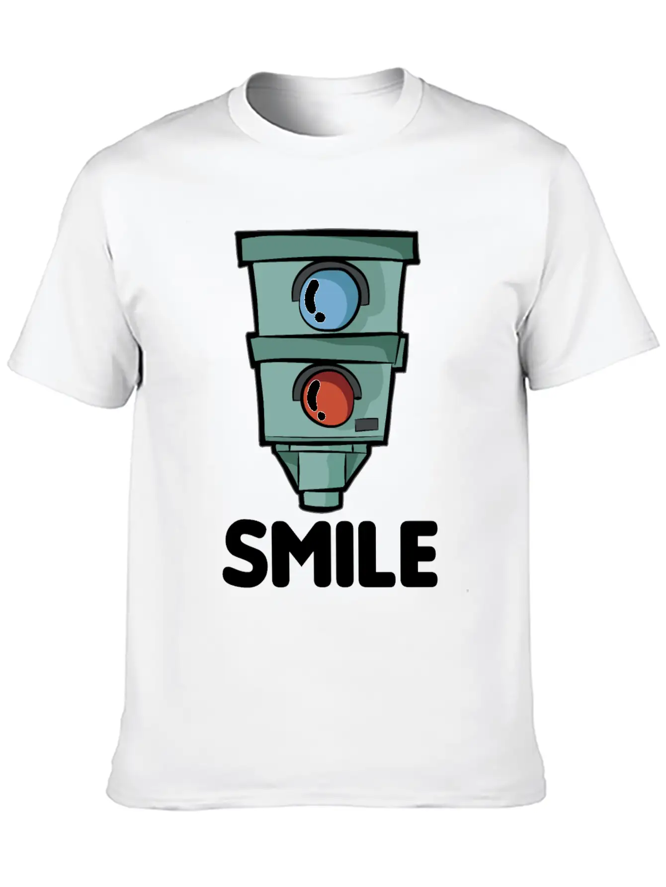 SMILE Speed Camera Speeding Speed Merchant Relaxed Everyday Tee – Lightweight And Durable Cotton