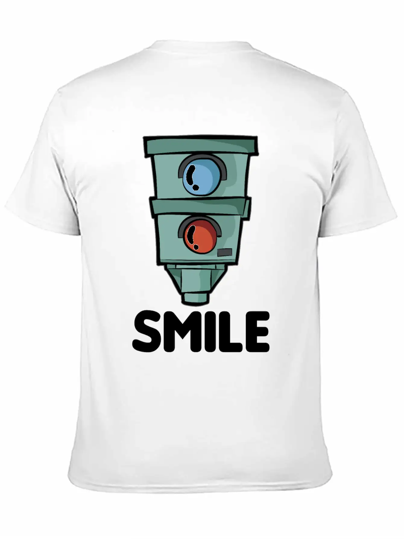 SMILE Speed Camera Speeding Speed Merchant Relaxed Everyday Tee – Lightweight And Durable Cotton