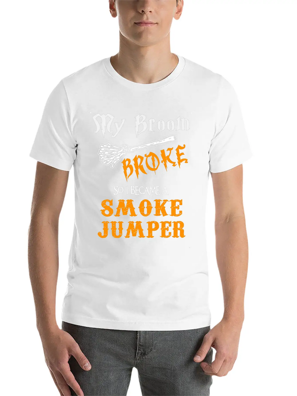 Smoke Jumper Breathable Graphic T-Shirt – Perfect For Casual Days