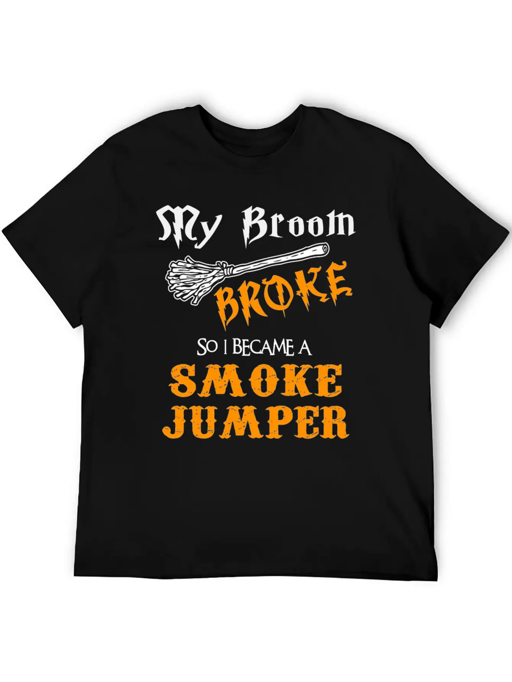 Smoke Jumper Breathable Graphic T-Shirt – Perfect For Casual Days