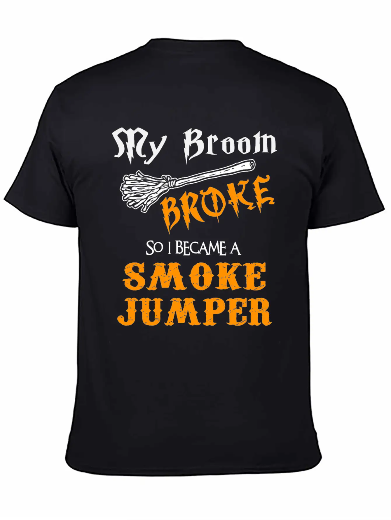 Smoke Jumper Breathable Graphic T-Shirt – Perfect For Casual Days