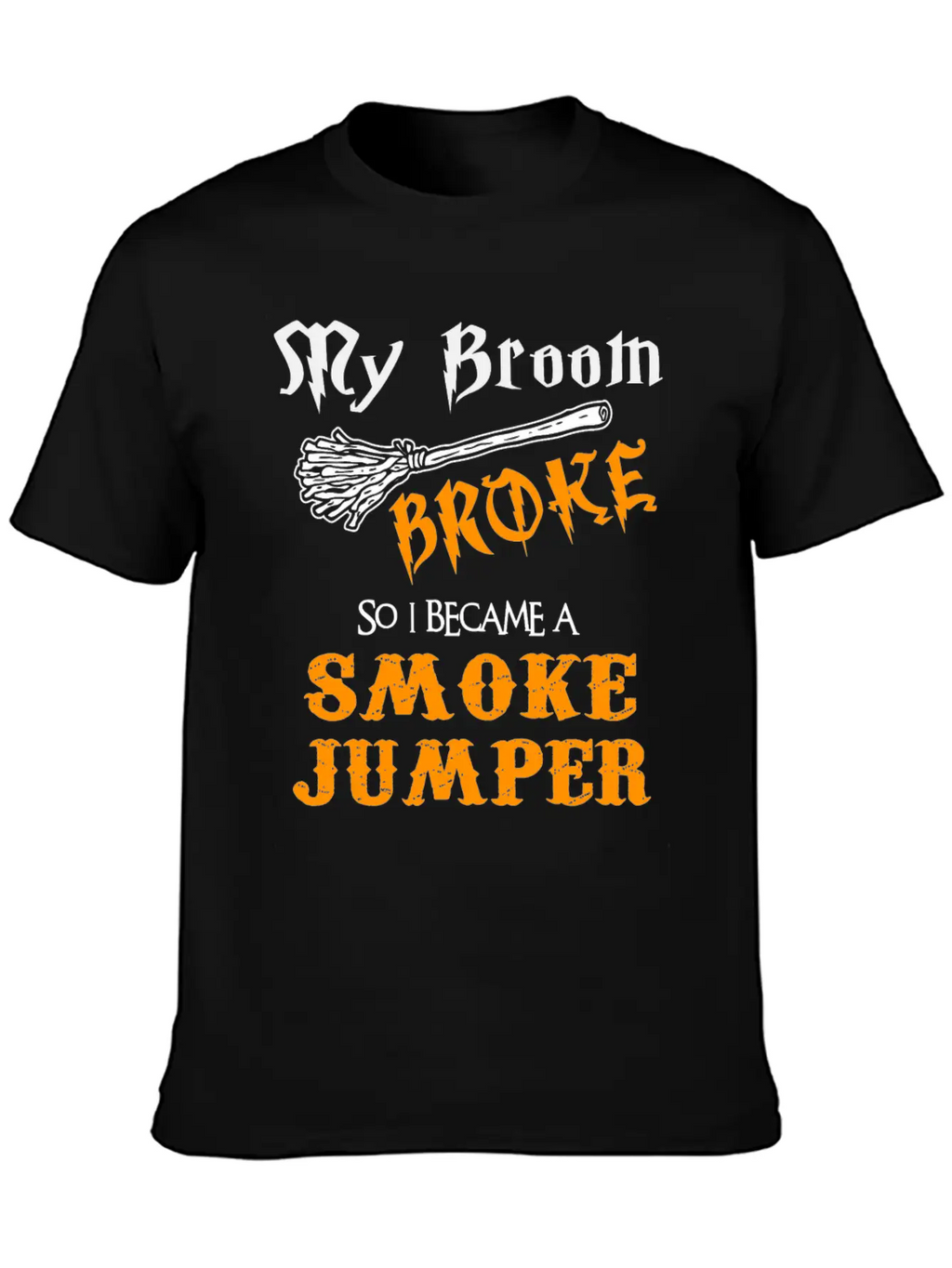 Smoke Jumper Breathable Graphic T-Shirt – Perfect For Casual Days