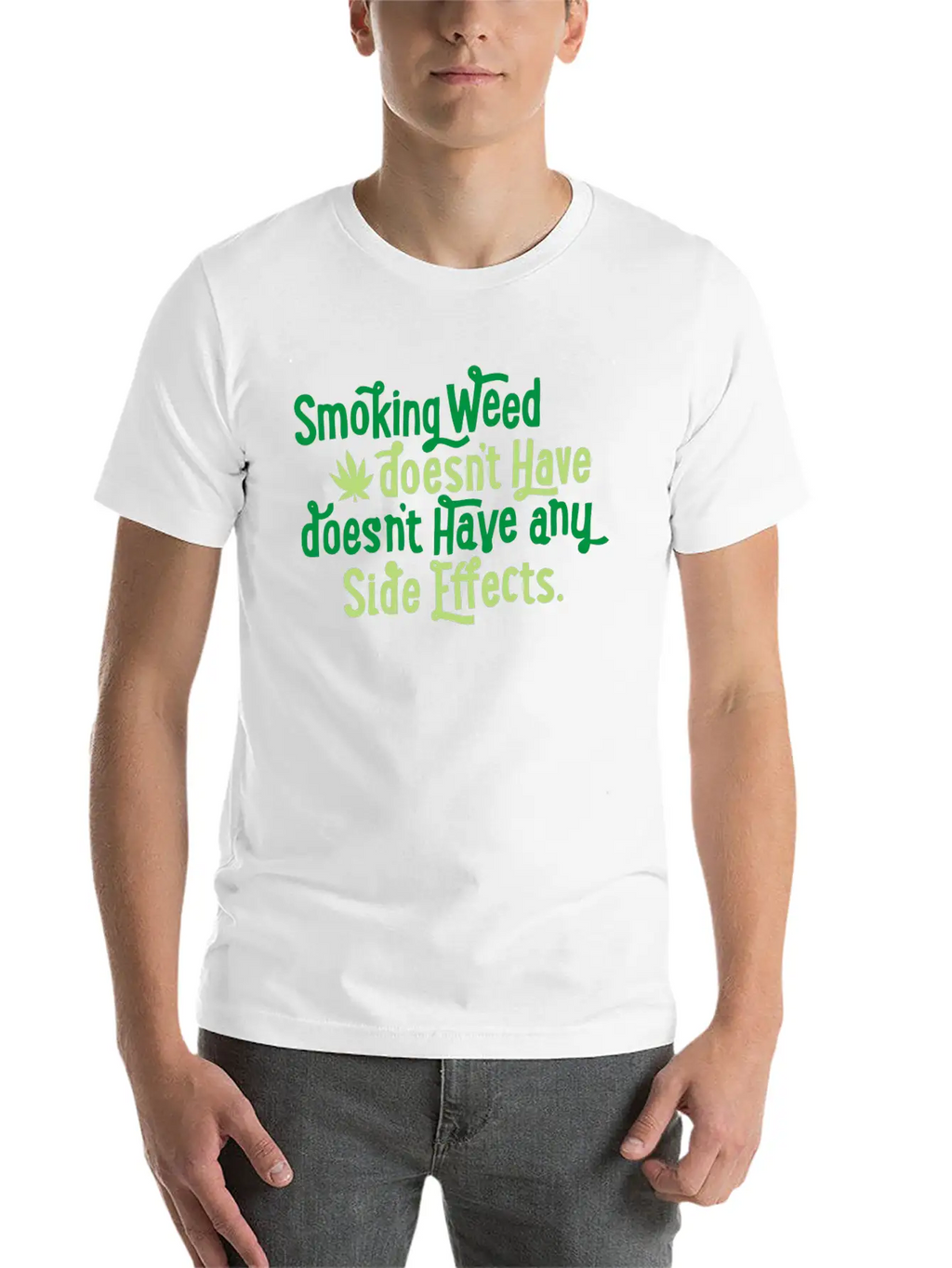 Smoking Weed Timeless Short Sleeve Tee – Comfy And Minimalist Design
