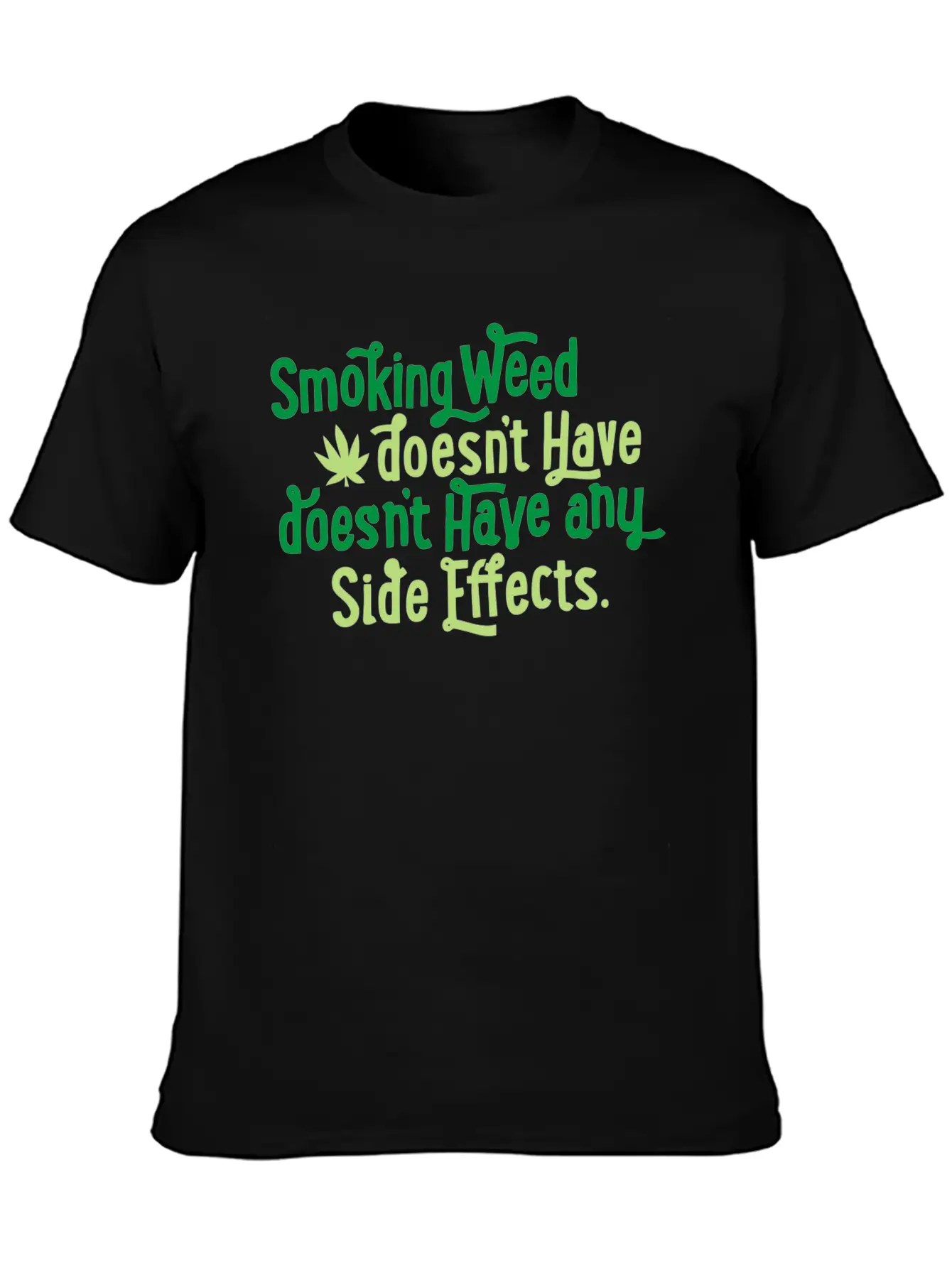 Smoking Weed Timeless Short Sleeve Tee – Comfy And Minimalist Design