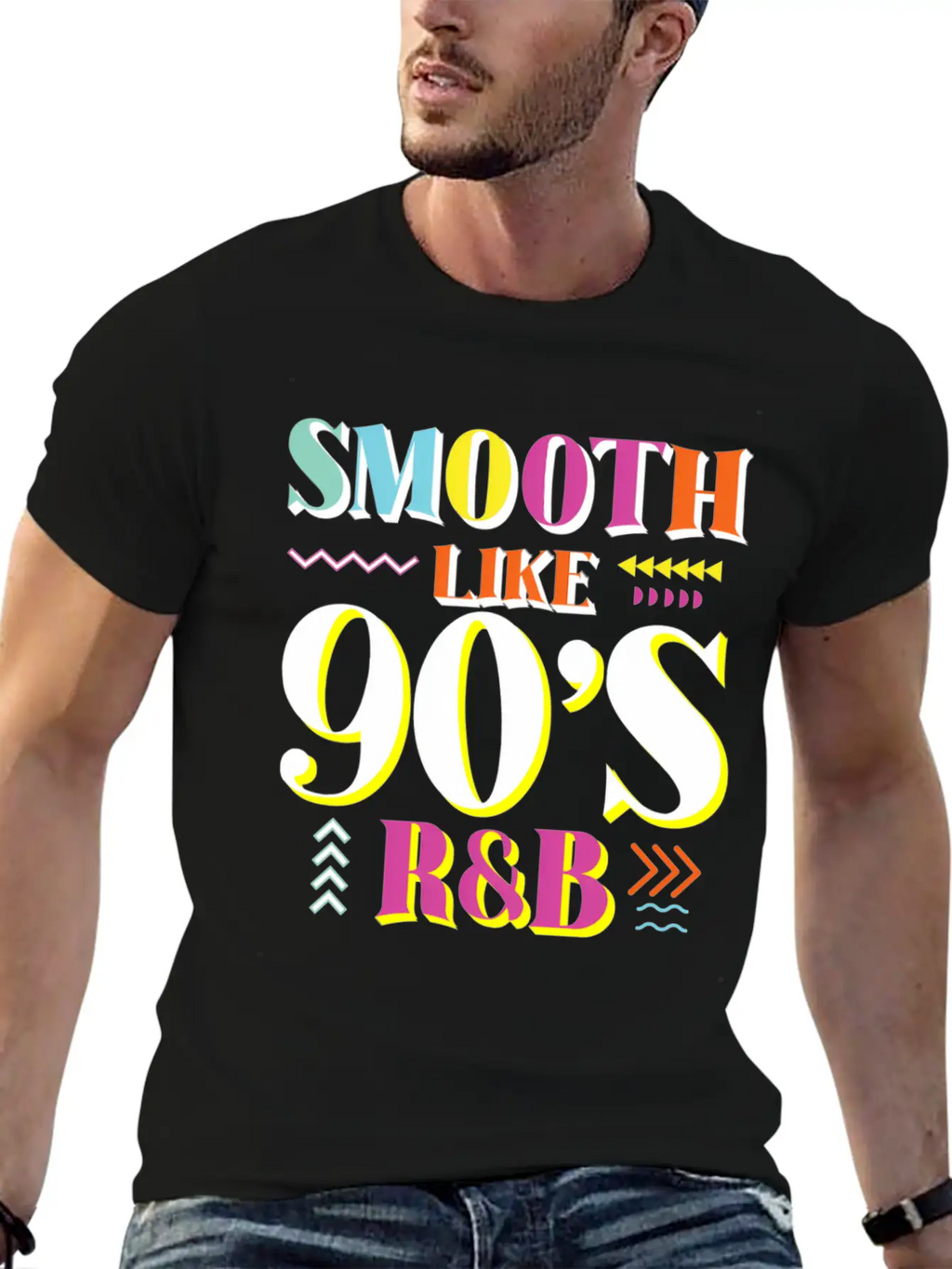 Smooth Like 90'S Rb 1990'S 90S I Heart The Breathable Soft Cotton T-Shirt – Timeless Casual Look