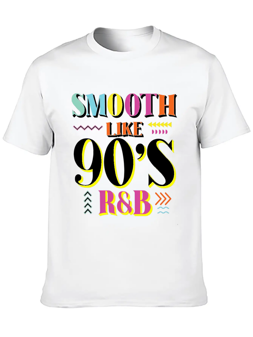 Smooth Like 90'S Rb 1990'S 90S I Heart The Breathable Soft Cotton T-Shirt – Timeless Casual Look