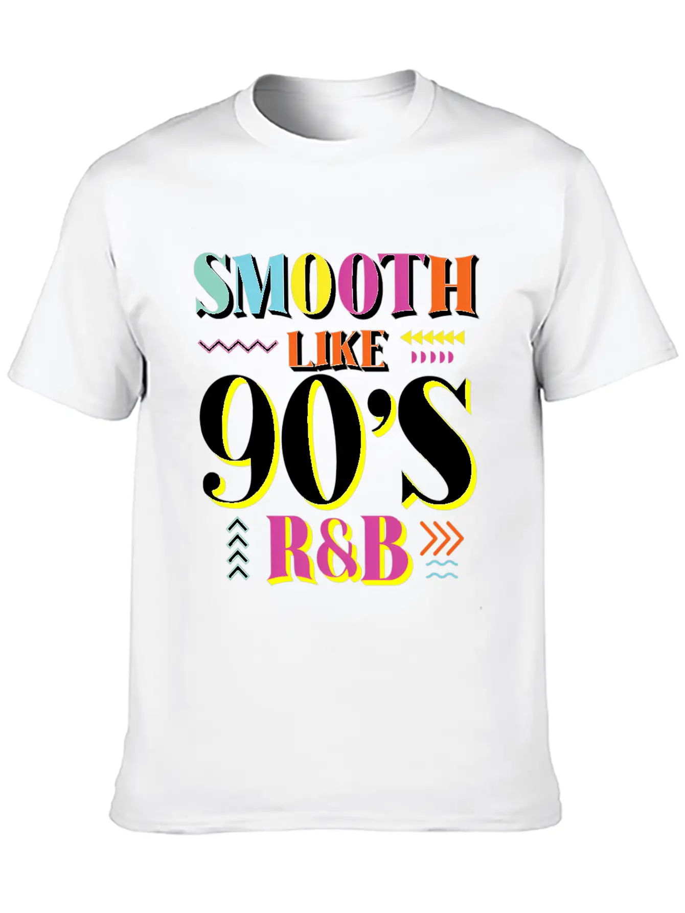 Smooth Like 90'S Rb 1990'S 90S I Heart The Breathable Soft Cotton T-Shirt – Timeless Casual Look