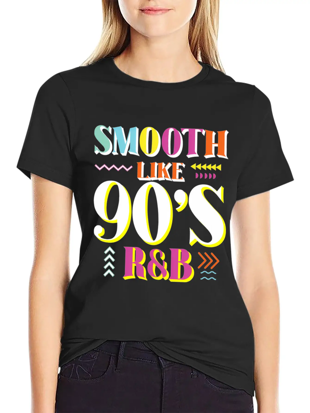 Smooth Like 90'S Rb 1990'S 90S I Heart The Breathable Soft Cotton T-Shirt – Timeless Casual Look