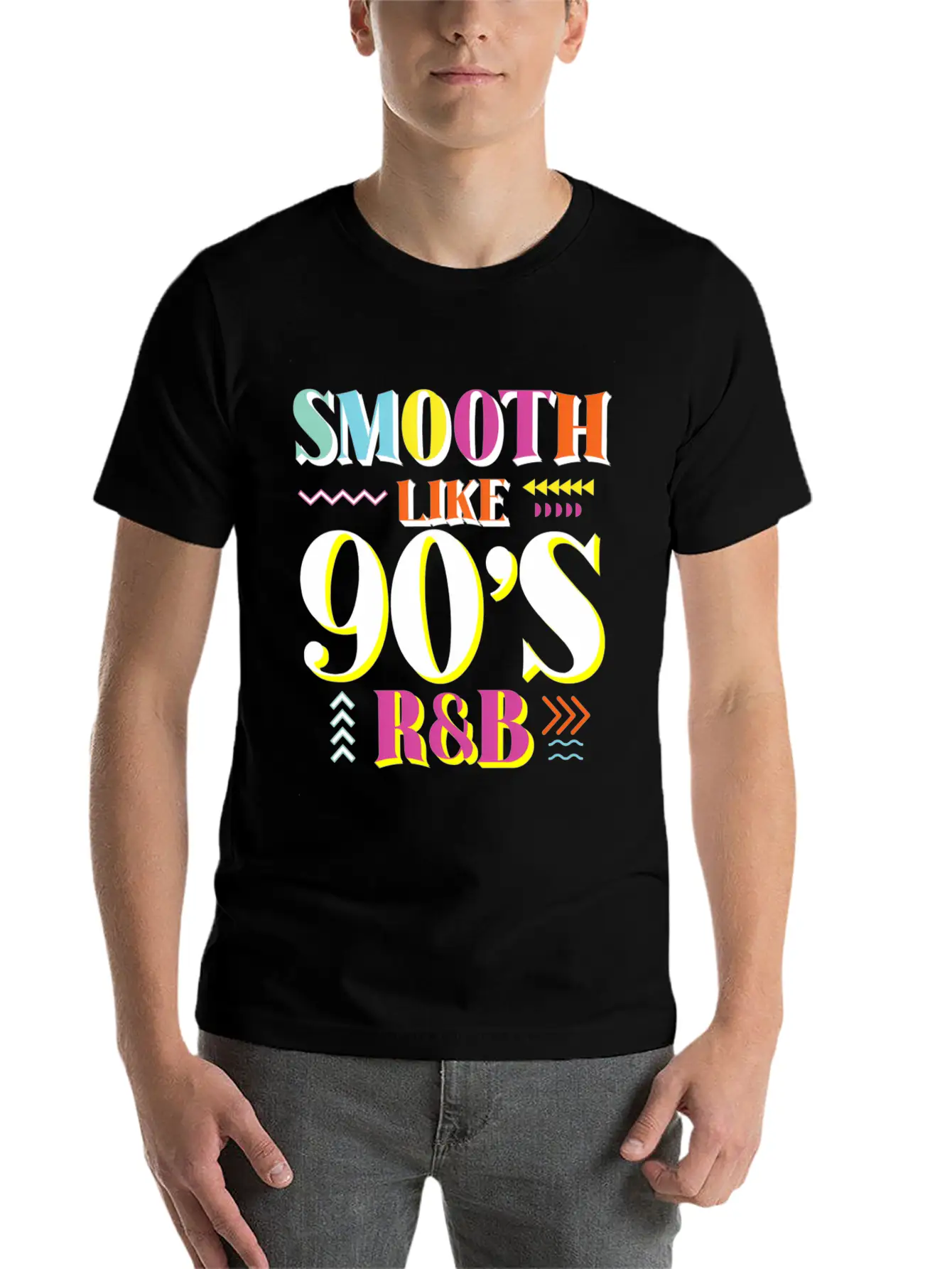 Smooth Like 90'S Rb 1990'S 90S I Heart The Breathable Soft Cotton T-Shirt – Timeless Casual Look