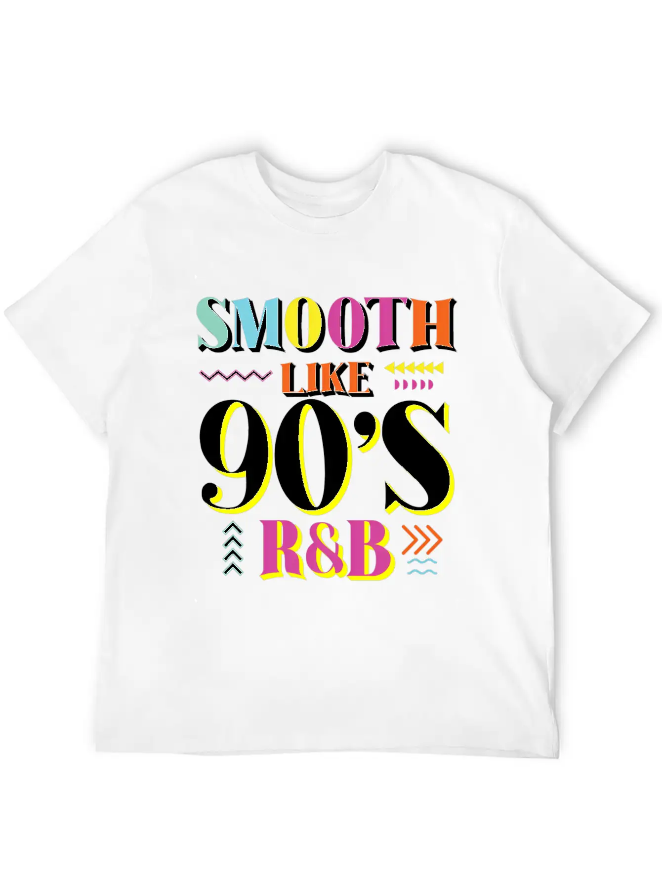 Smooth Like 90'S Rb 1990'S 90S I Heart The Breathable Soft Cotton T-Shirt – Timeless Casual Look