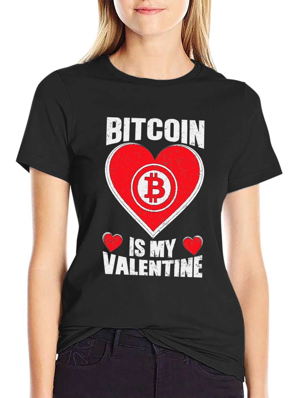 Bitcoin Valentines Day T-Shirt - Crypto Lover Gift