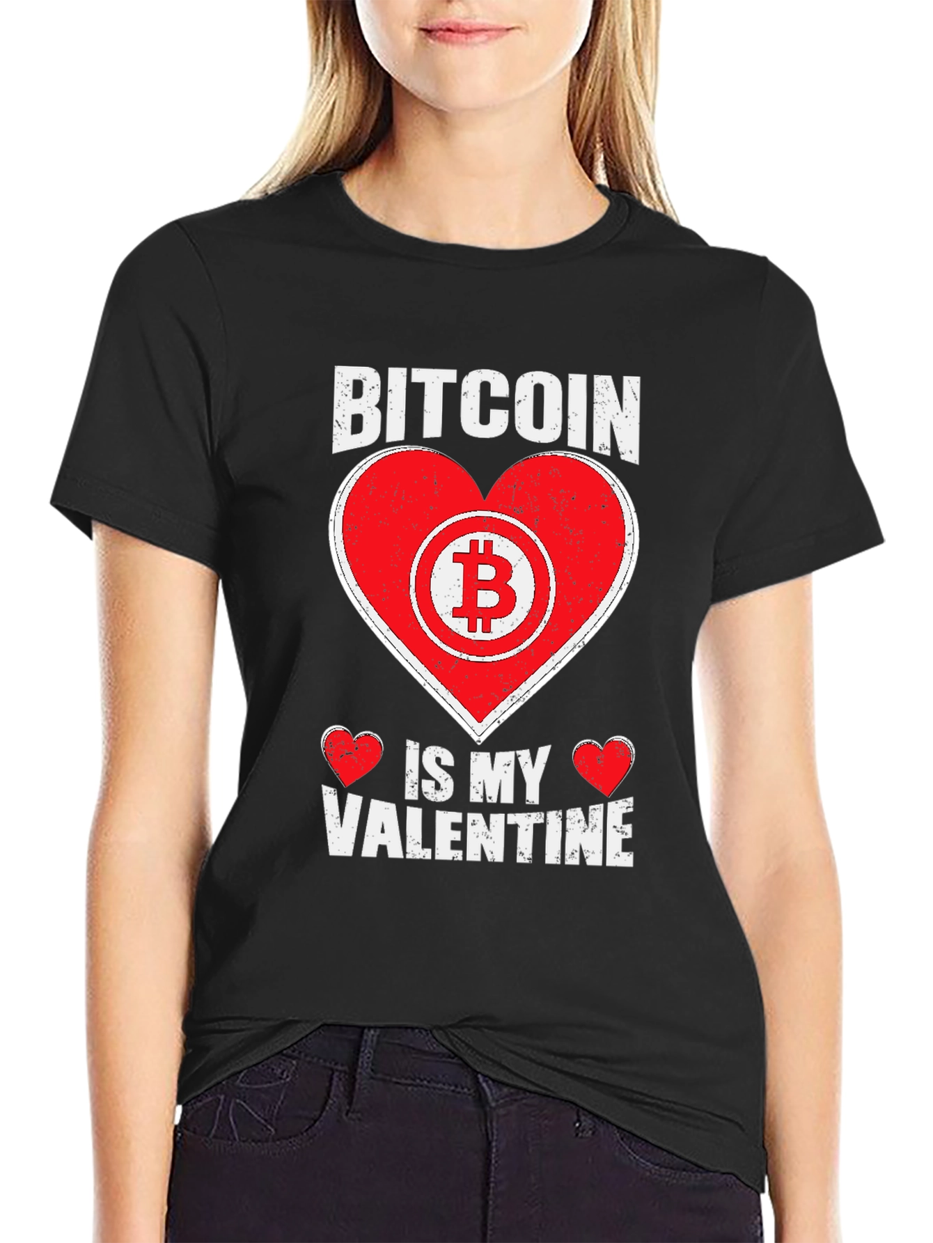 Bitcoin Valentines Day T-Shirt - Crypto Lover Gift