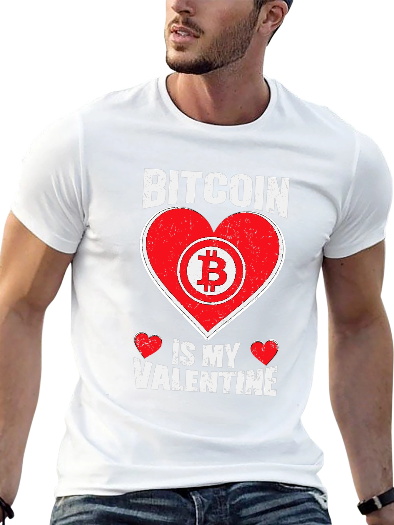 Bitcoin Valentines Day T-Shirt - Crypto Lover Gift