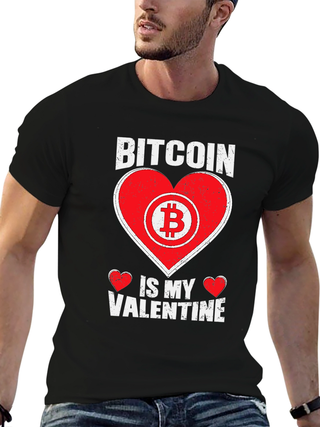 Bitcoin Valentines Day T-Shirt - Crypto Lover Gift
