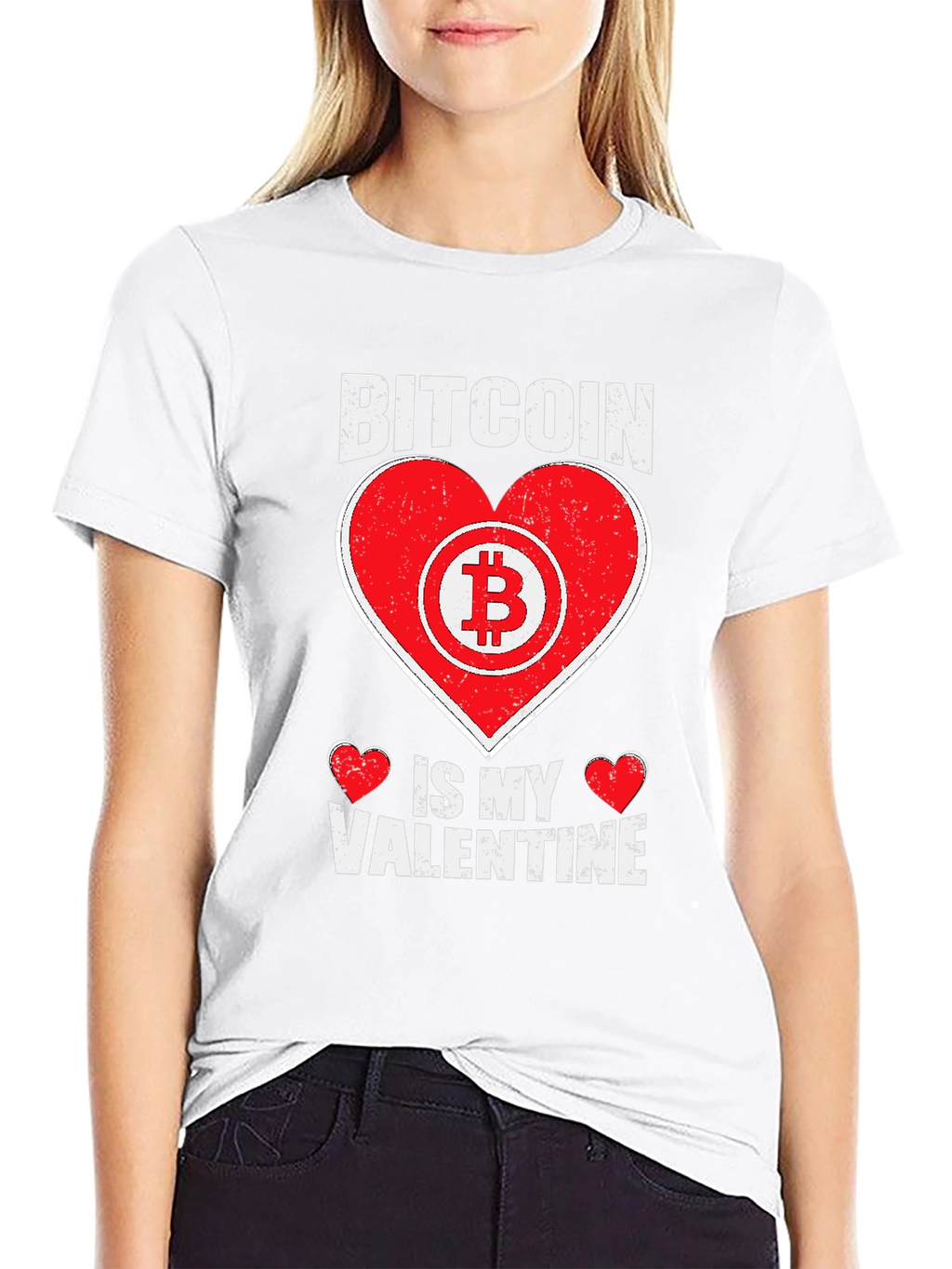 Bitcoin Valentines Day T-Shirt - Crypto Lover Gift