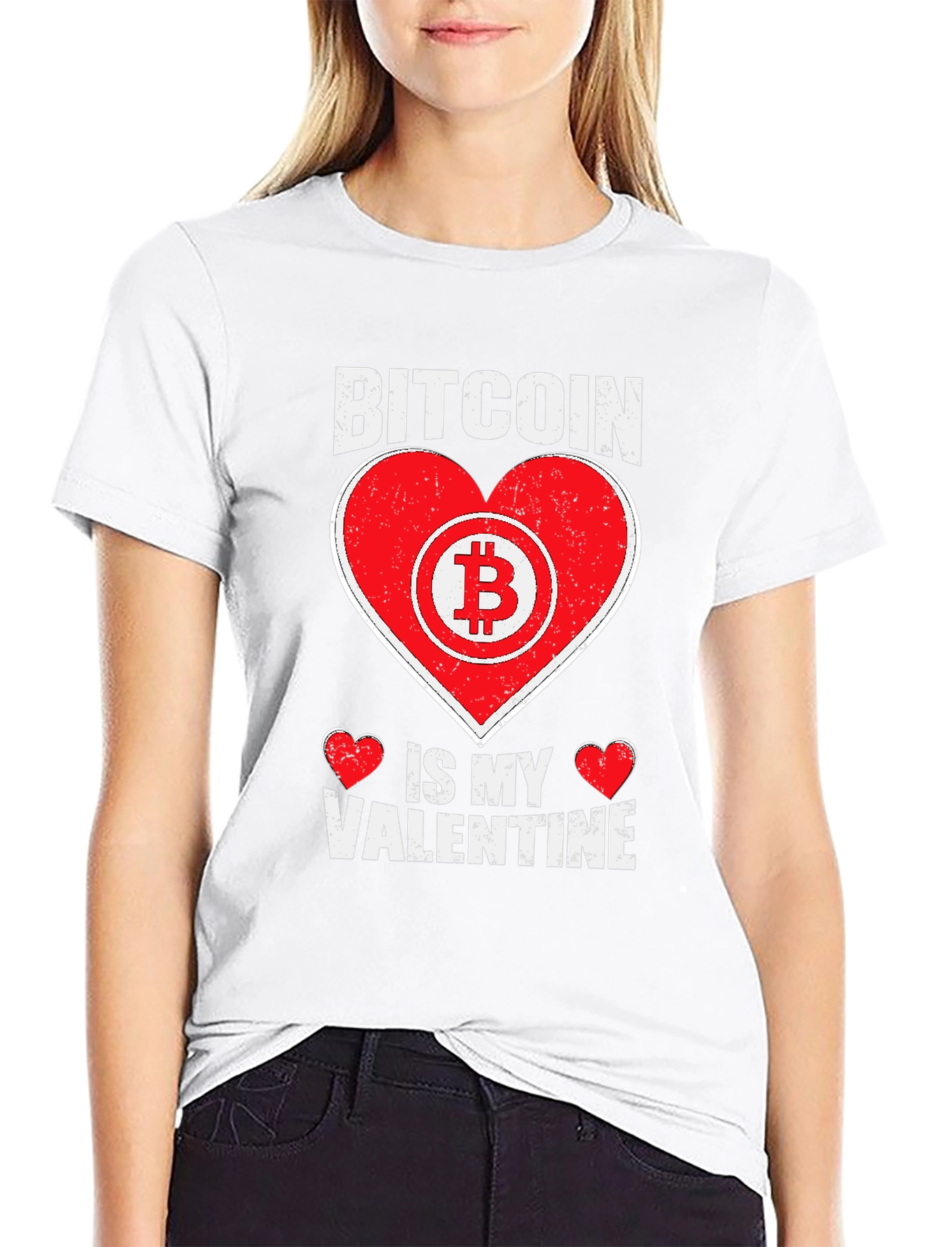 Bitcoin Valentines Day T-Shirt - Crypto Lover Gift
