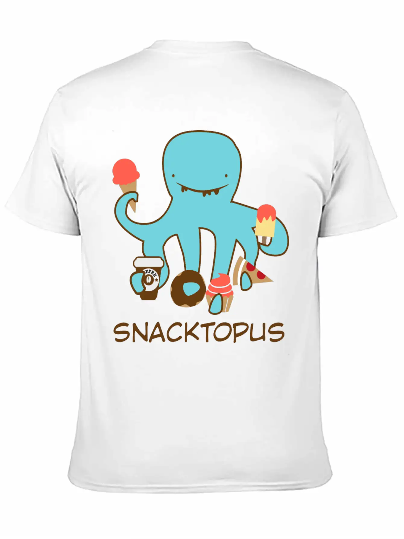 Snacktopus Breathable Graphic T-Shirt – Perfect For Casual Days