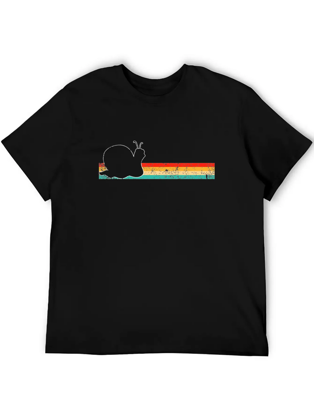 Snail Retro Modern Fit Casual T-Shirt – Clean And Versatile Design