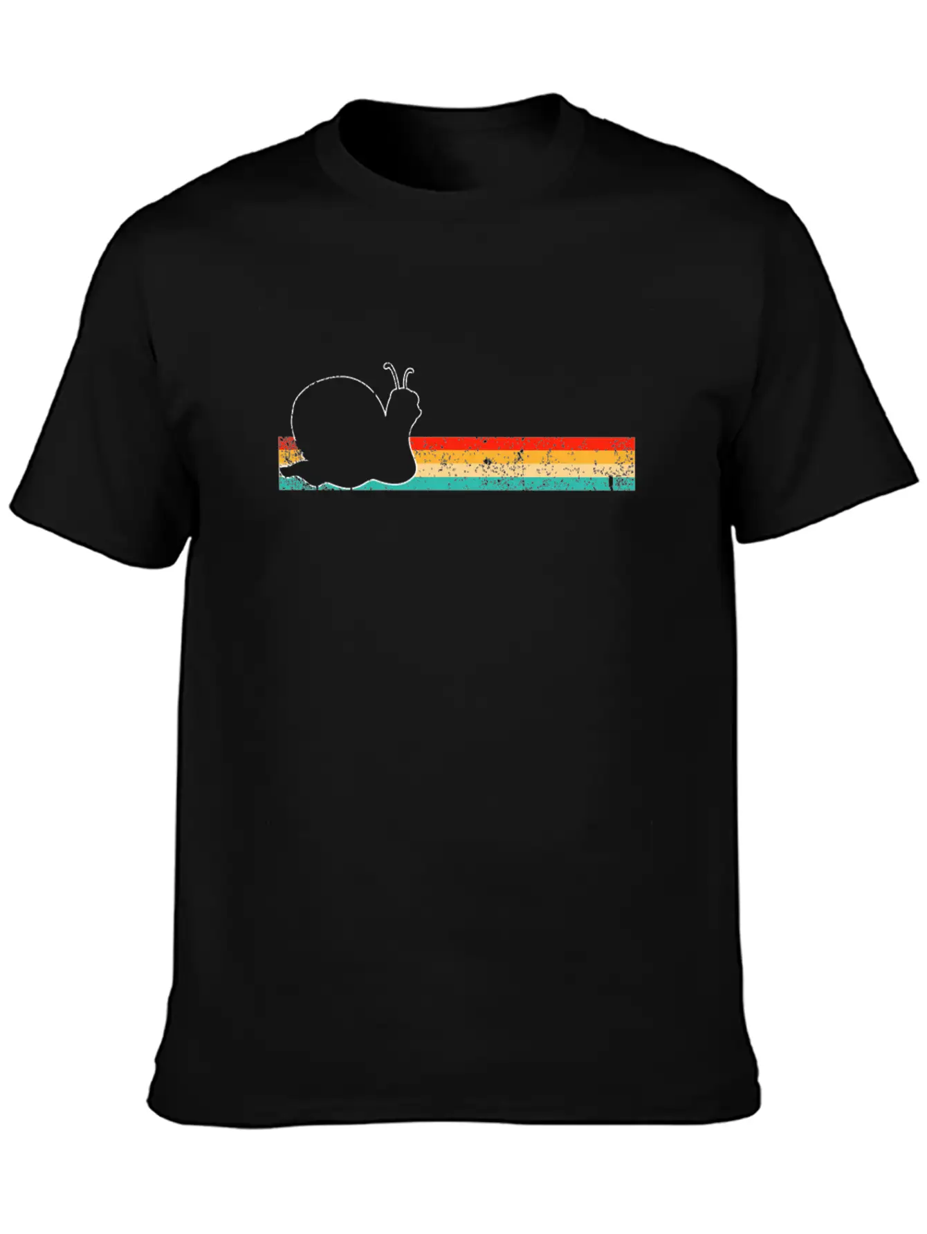 Snail Retro Modern Fit Casual T-Shirt – Clean And Versatile Design