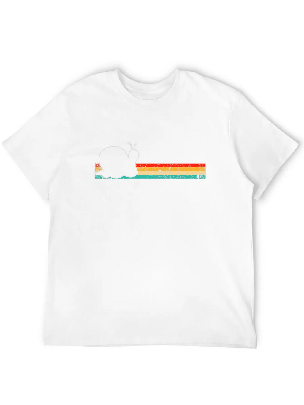 Snail Retro Modern Fit Casual T-Shirt – Clean And Versatile Design