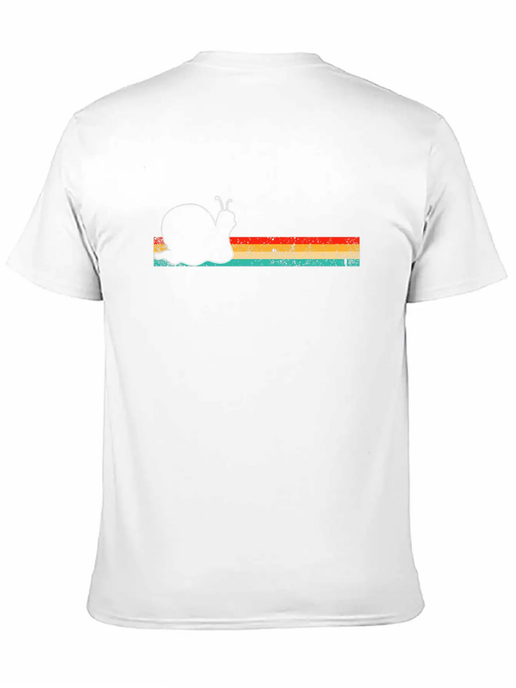 Snail Retro Modern Fit Casual T-Shirt – Clean And Versatile Design