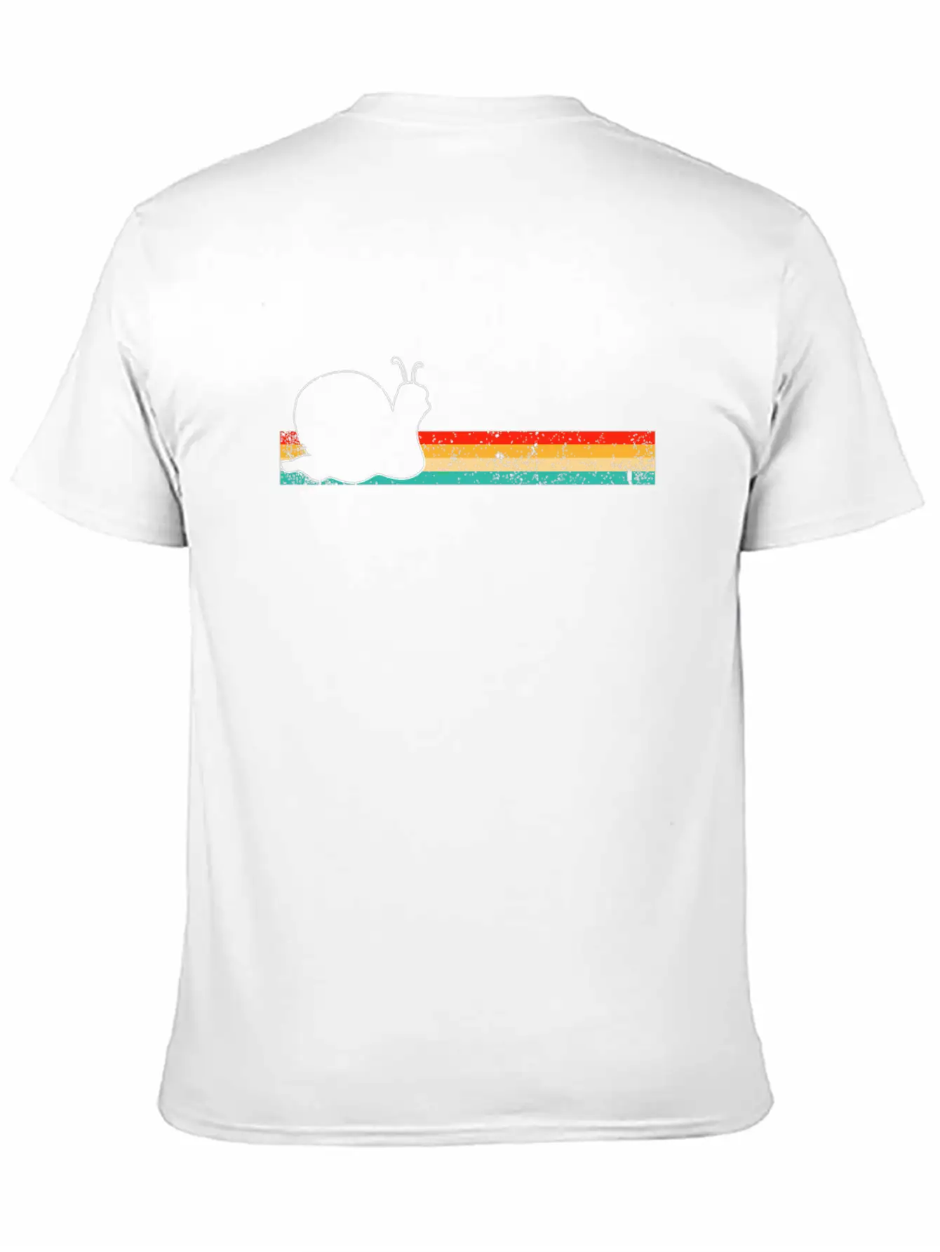 Snail Retro Modern Fit Casual T-Shirt – Clean And Versatile Design
