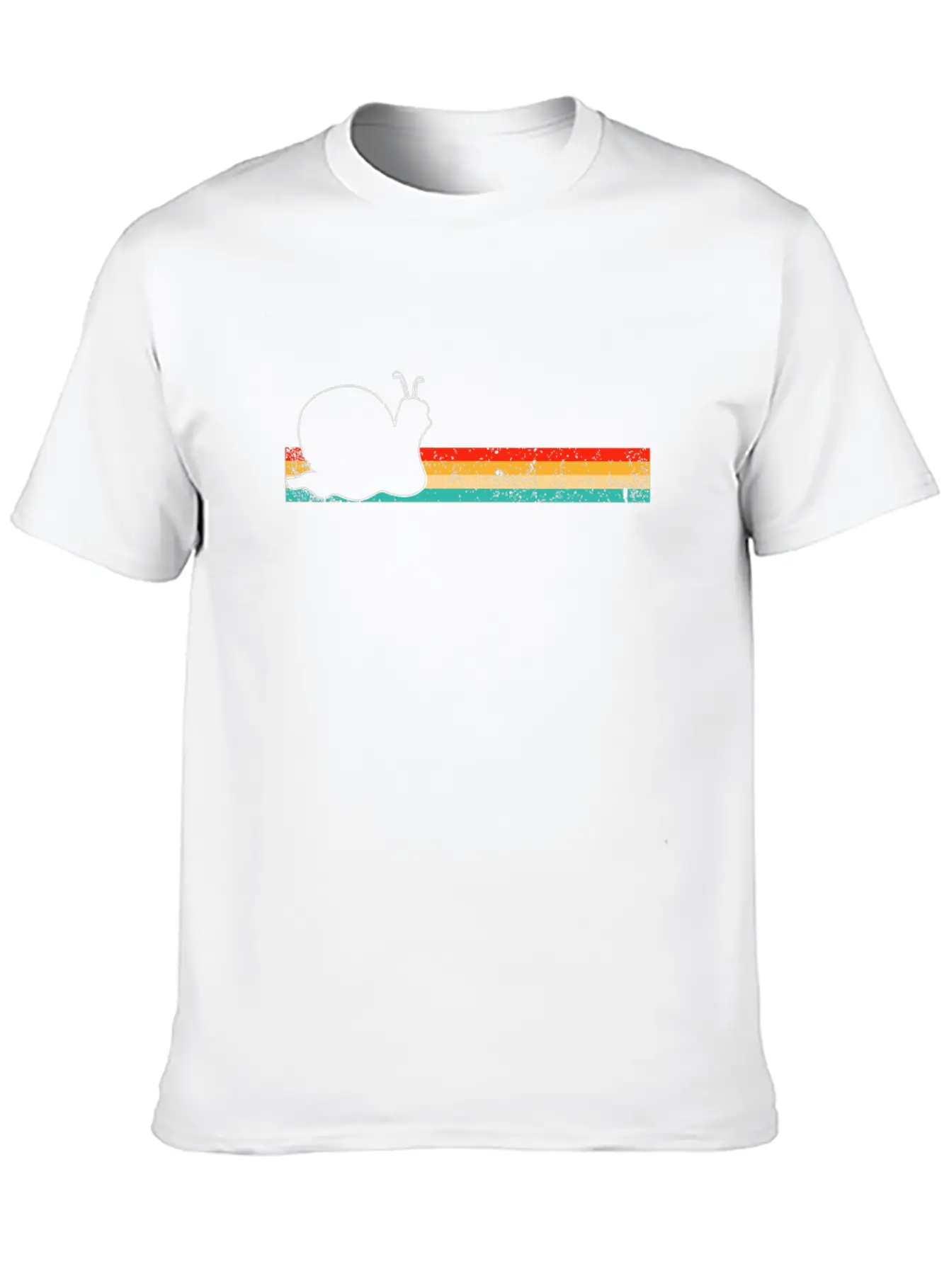Snail Retro Modern Fit Casual T-Shirt – Clean And Versatile Design