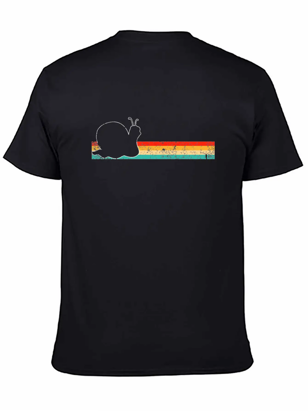Snail Retro Modern Fit Casual T-Shirt – Clean And Versatile Design