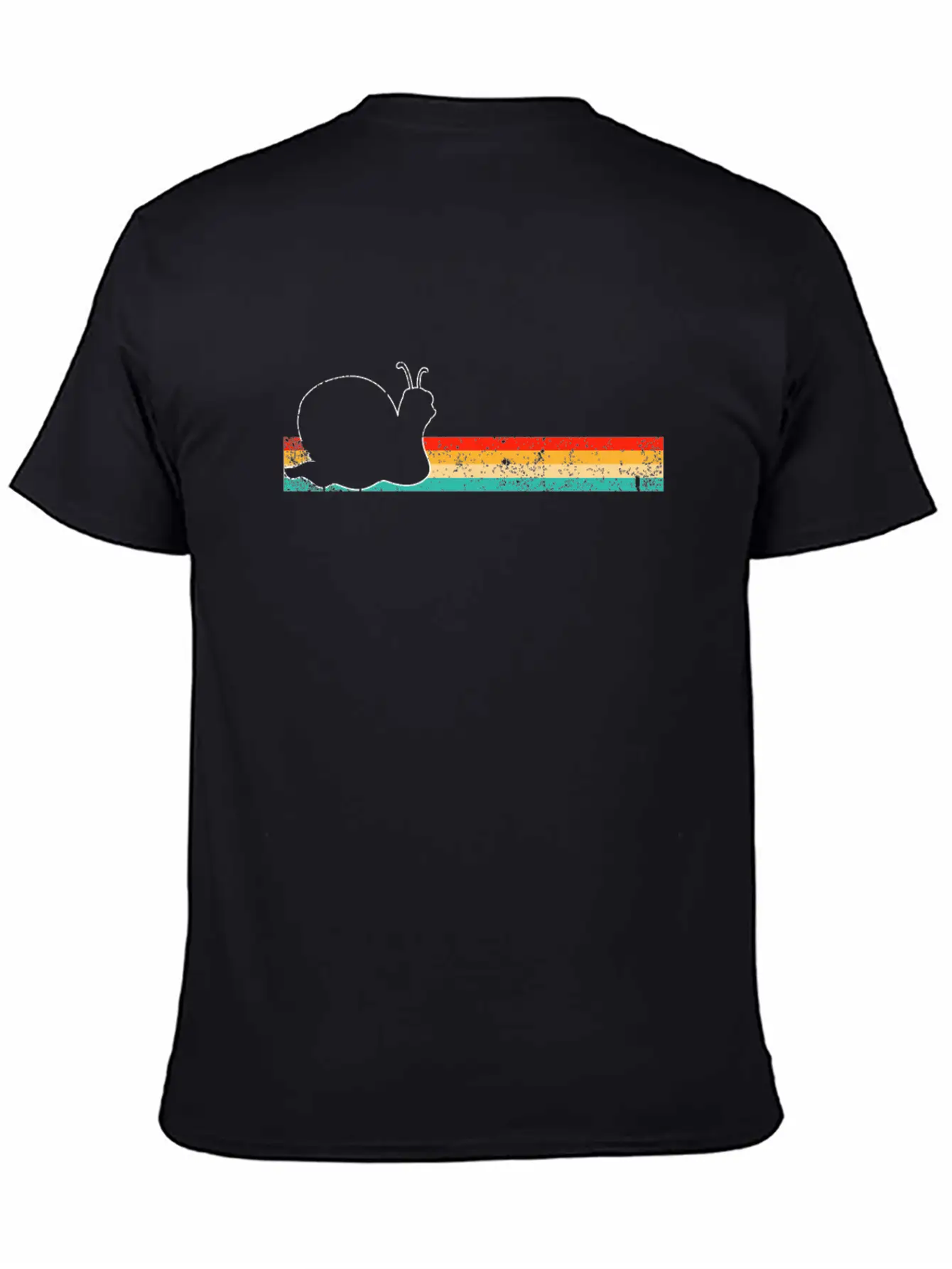 Snail Retro Modern Fit Casual T-Shirt – Clean And Versatile Design