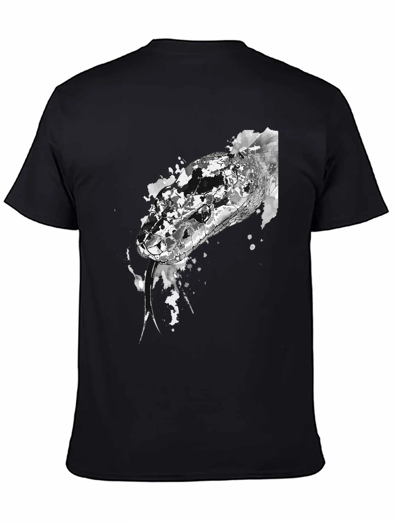 Snake Breathable Graphic T-Shirt – Perfect For Casual Days
