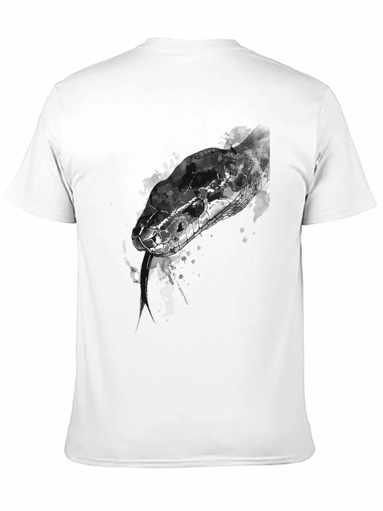 Snake Breathable Graphic T-Shirt – Perfect For Casual Days
