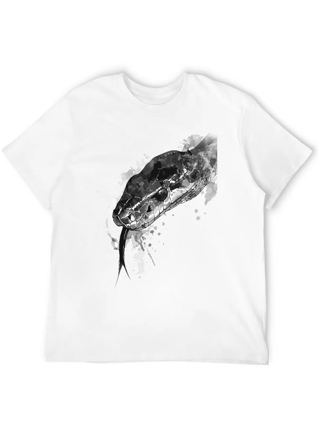 Snake Breathable Graphic T-Shirt – Perfect For Casual Days