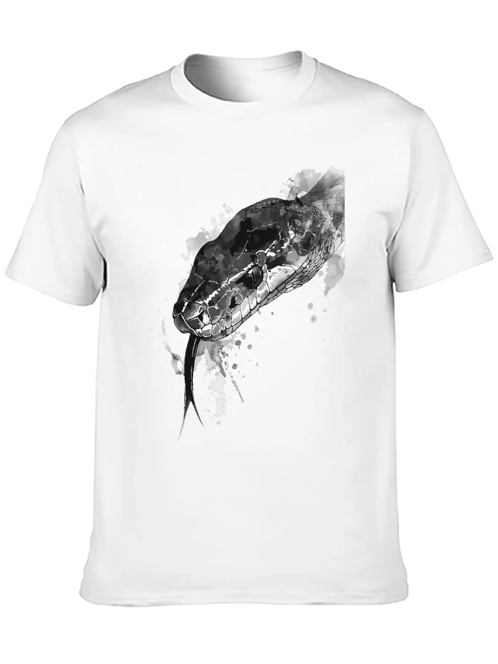 Snake Breathable Graphic T-Shirt – Perfect For Casual Days
