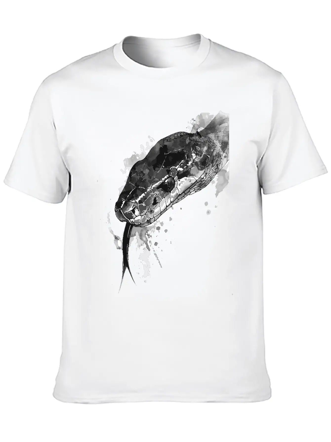 Snake Breathable Graphic T-Shirt – Perfect For Casual Days
