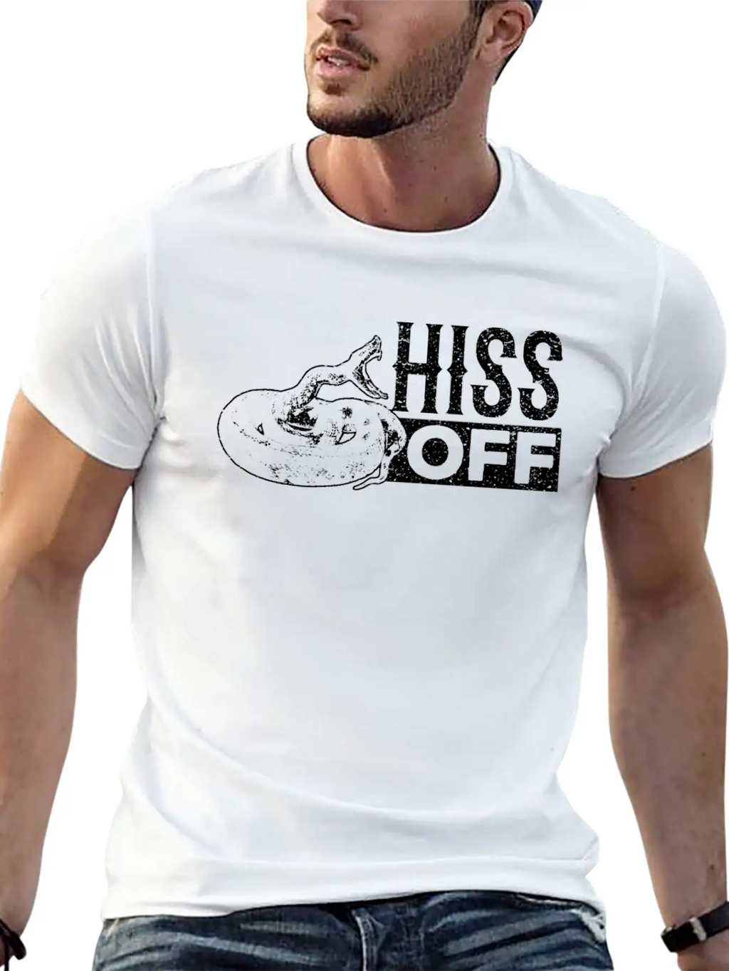 Snake Classic Cotton Tee – Unisex Comfort For Any Season
