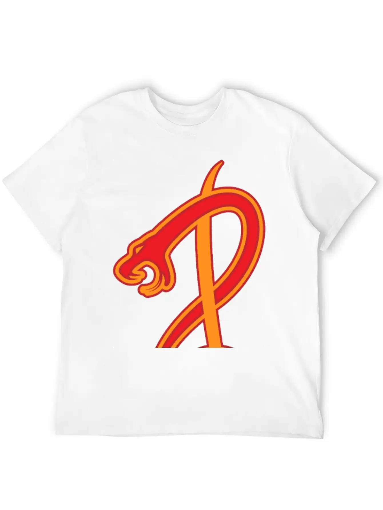 Snake G Clef Music Symbol Modern Fit Casual T-Shirt – Clean And Versatile Design