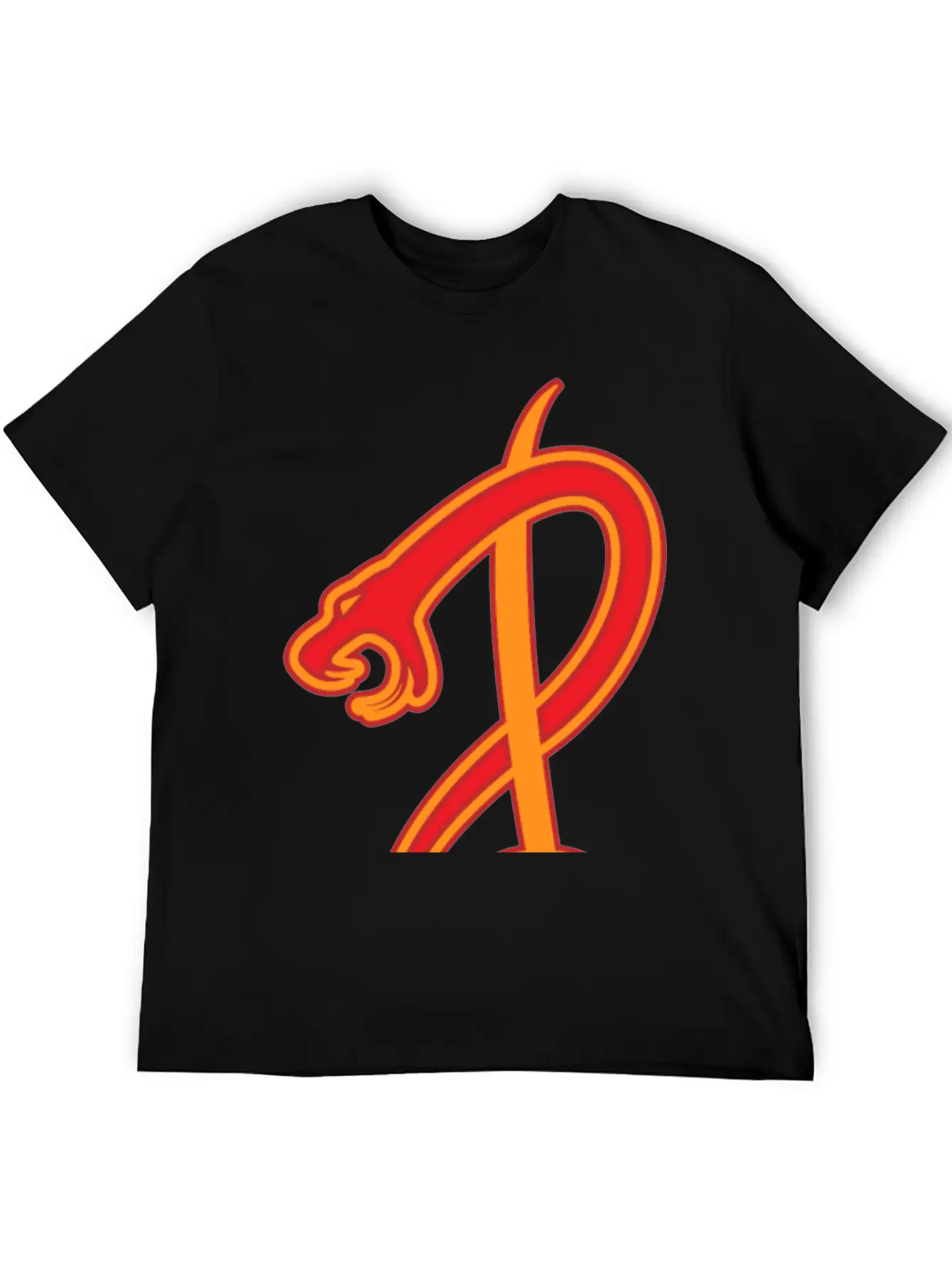 Snake G Clef Music Symbol Modern Fit Casual T-Shirt – Clean And Versatile Design