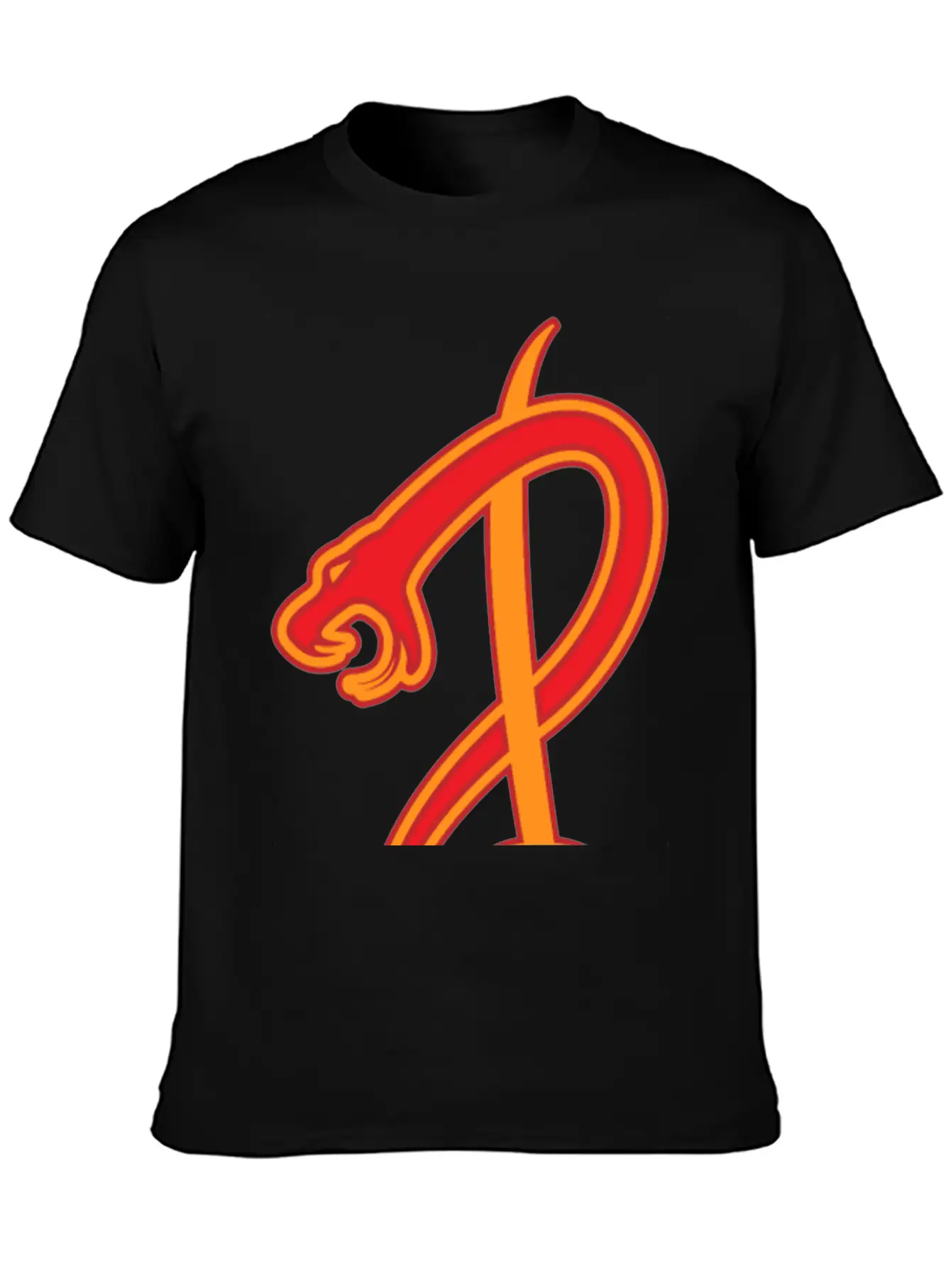 Snake G Clef Music Symbol Modern Fit Casual T-Shirt – Clean And Versatile Design