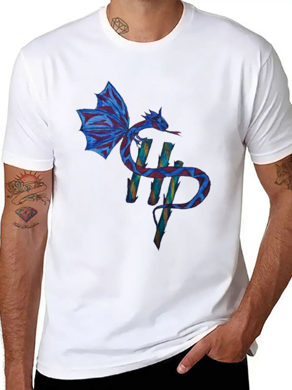 Snake HP Classic Cotton Tee – Unisex Comfort For Any Season