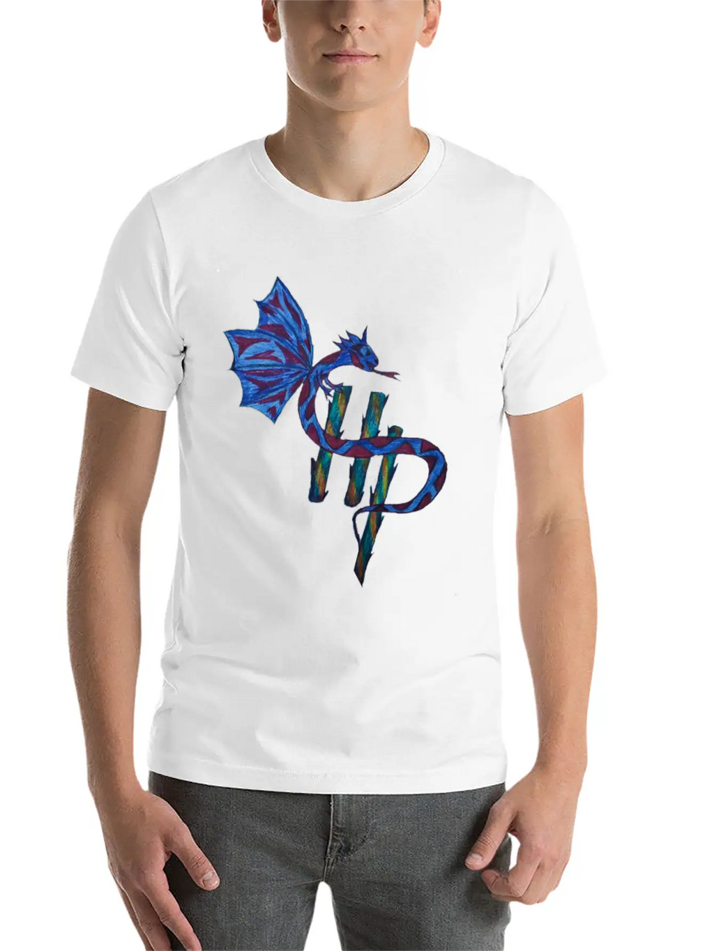 Snake HP Classic Cotton Tee – Unisex Comfort For Any Season