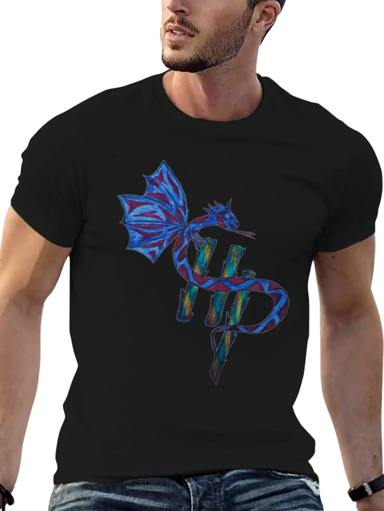 Snake HP Classic Cotton Tee – Unisex Comfort For Any Season