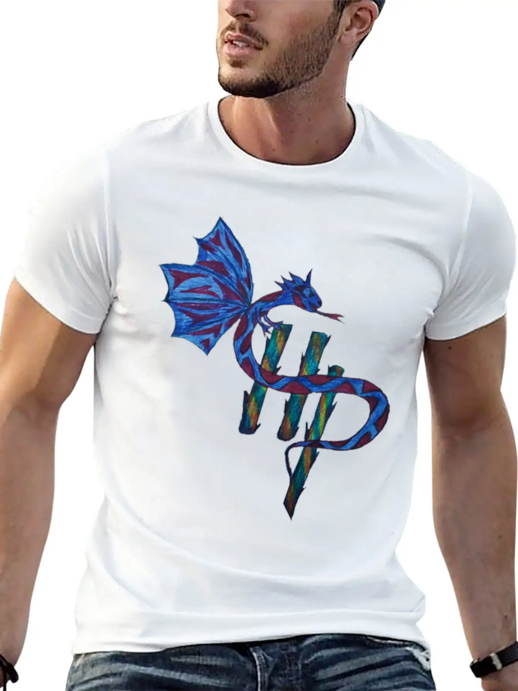 Snake HP Classic Cotton Tee – Unisex Comfort For Any Season