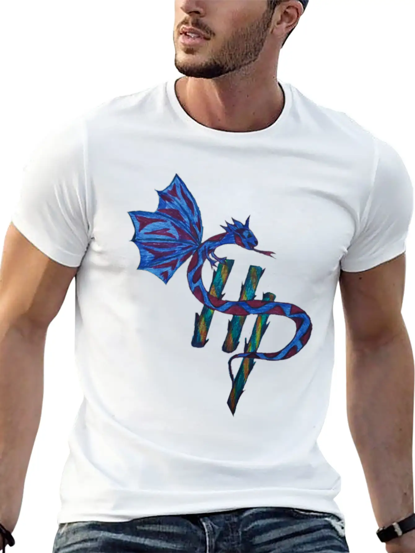 Snake HP Classic Cotton Tee – Unisex Comfort For Any Season